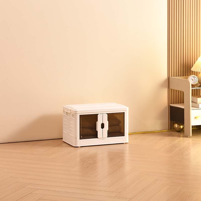 Multifunction high quality medium plastic foldable kids storage cabinet box