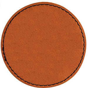 Blank Leather  Patches with Adhesive Patches for Hats Jackets Backpacks Faux Laser Patches for Hats Jackets Backpacks DIY