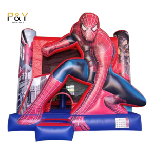 Commercial inflatable SpiderMan bouncer bouncy castle jumping bounce house