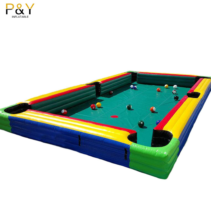 Commercial Inflatable Pool Table inflatable games for sale