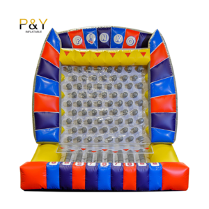 children kids inflatable rotating obstacles football basketball carnival water sports games sale for adults events