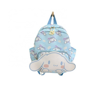 Wholesale Cute Kuromi Cinnamoroll Student Bag for Women Double Shoulder Children's Book Bag Birthday Gift