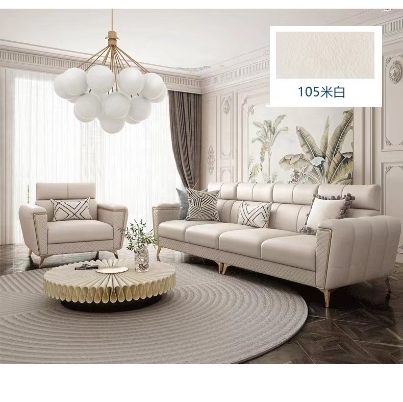 Nordic High Density Foam Sectional Sofa Set Couches Living Room Sofas For Home Apartment Villa