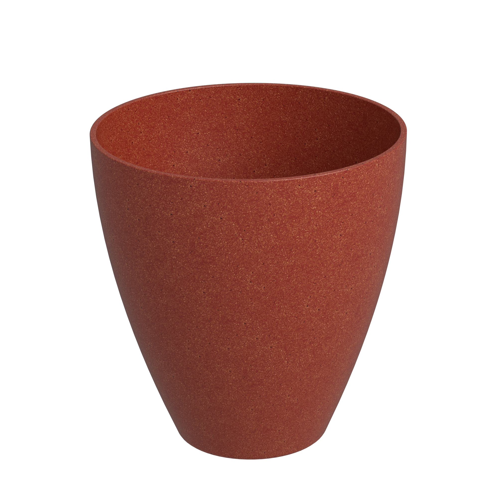 Pioneera Durable 14cm Plant Pot for Indoor Eco Plant Fiber Rice Hull Decorative Modern Flower Pot Home Indoor Outdoor Plant Pots