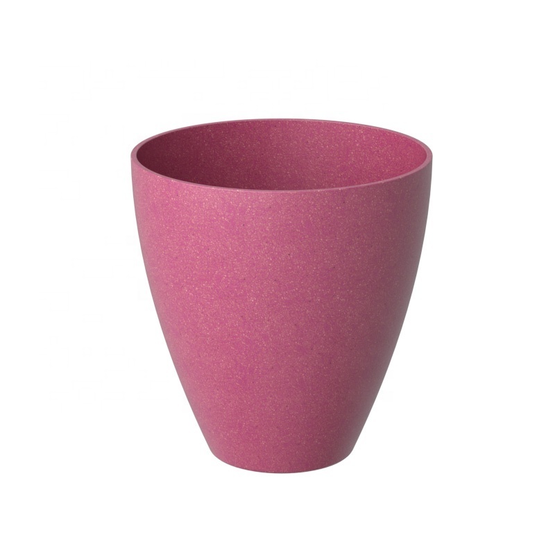 Pioneera Wholesale 5.8inch Plant Pot Eco Plant Fiber Decorative Naturally Flower Pot Plant Pot for Home Indoor Outdoor