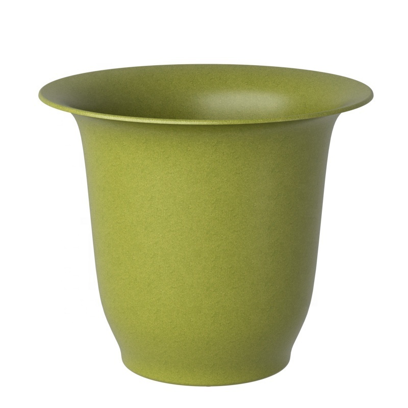 Pioneera Dia 34cm Eco Naturally Plant Fiber Decorative Modern Flower Pots Indoor Durable Home Big Plant Pots Outdoor