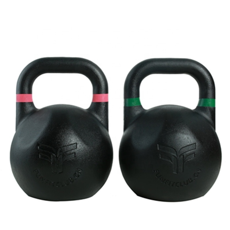 Gym home fitness Kettle bells Competition Steel Kettlebell Powder Coating 8kg 12kg 16kg 20kg 24kg 28kg 32kg