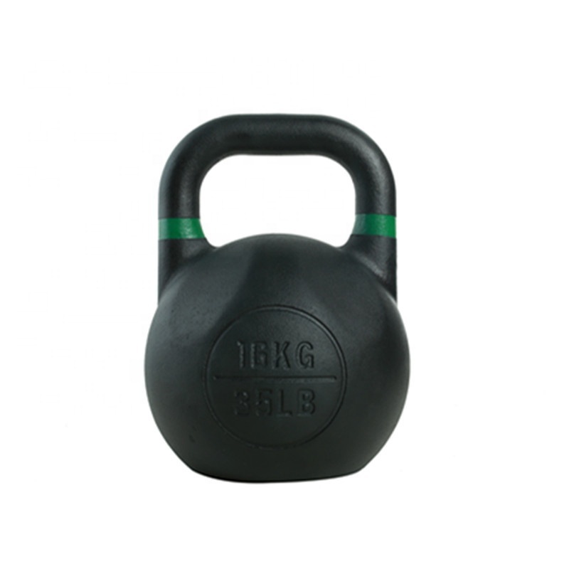 Gym home fitness Kettle bells Competition Steel Kettlebell Powder Coating 8kg 12kg 16kg 20kg 24kg 28kg 32kg