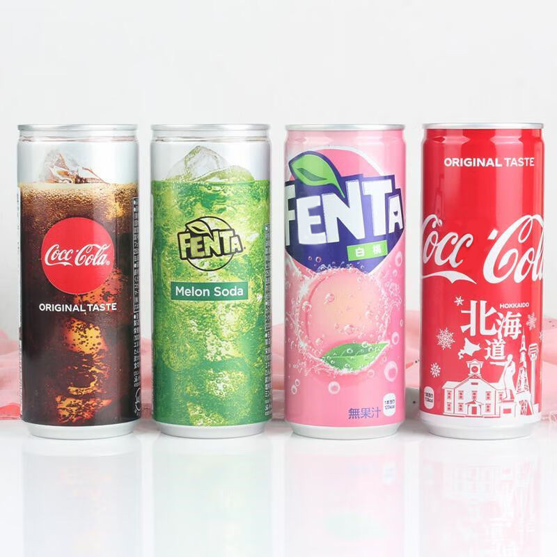 Wholesale Japan Imports Original Coca Fantaa Soft Drinks Collection Edition All Flavors Carbonated Classic Cola Exotic Drinks