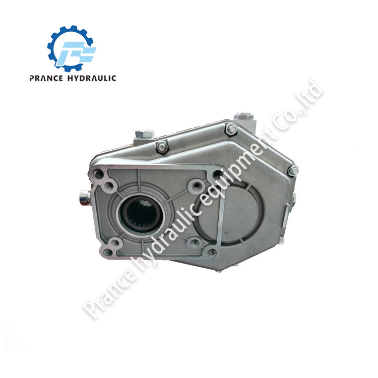 Transmission Gearbox Spare Parts KM70001-5A Hydraulic Trailer Pto Gearbox For Hydraulic Gear Pump