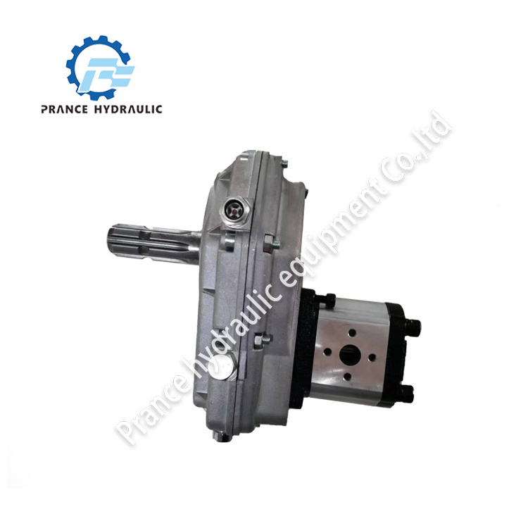 Transmission Gearbox Spare Parts KM70001-5A Hydraulic Trailer Pto Gearbox For Hydraulic Gear Pump