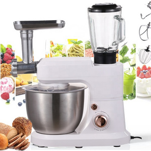 Commercial Multifunction Food processor 3 in 1 Blenders Cake Bread Dough Egg Mixer Electric Mincer Stand Mixer