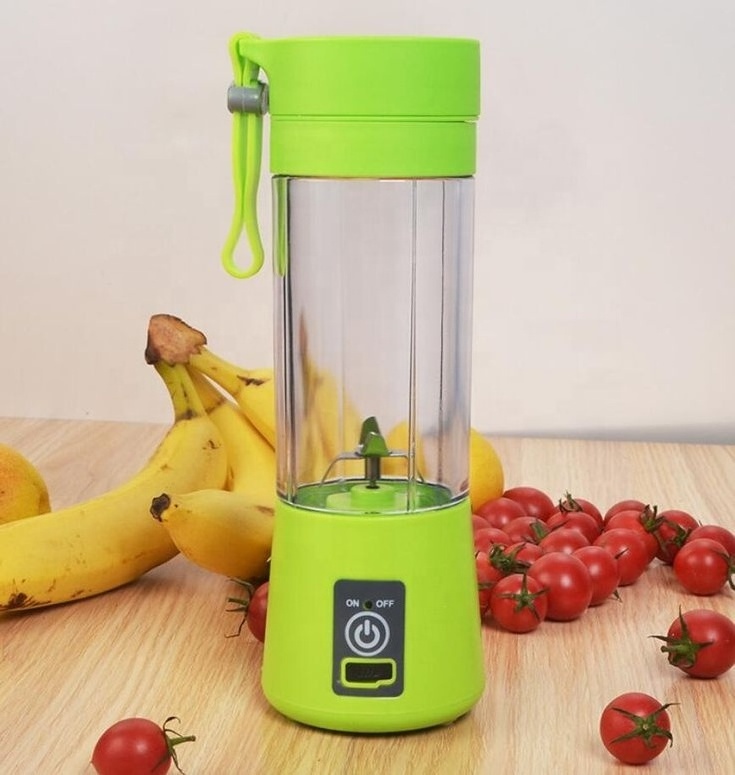 380 ML Personal Logo Custom Portable Blender Mini Home cup USB portable juice blender