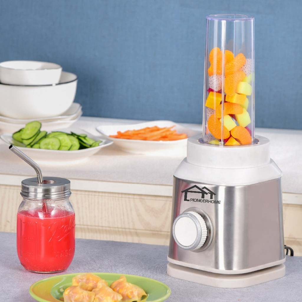 Multi-functional Meat Mixer Stainless Steel Blender Electric Grinder With Single-Serve Blender Cups Home Use Food Processor