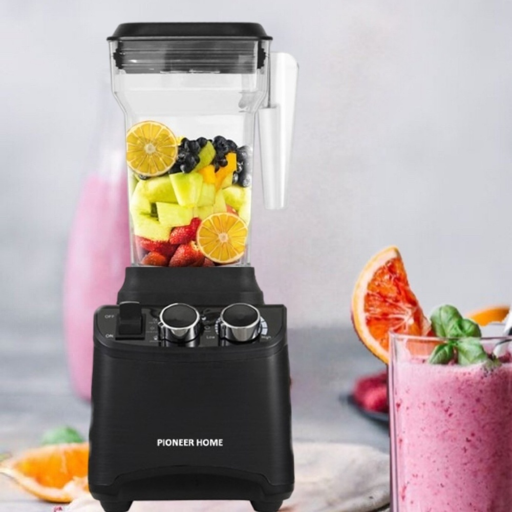 Hot Sale Commercial Timer 2L Vacuum  Blender Mixer Juicer Heavy Duty Food Processor For Juice Ice Smoothies