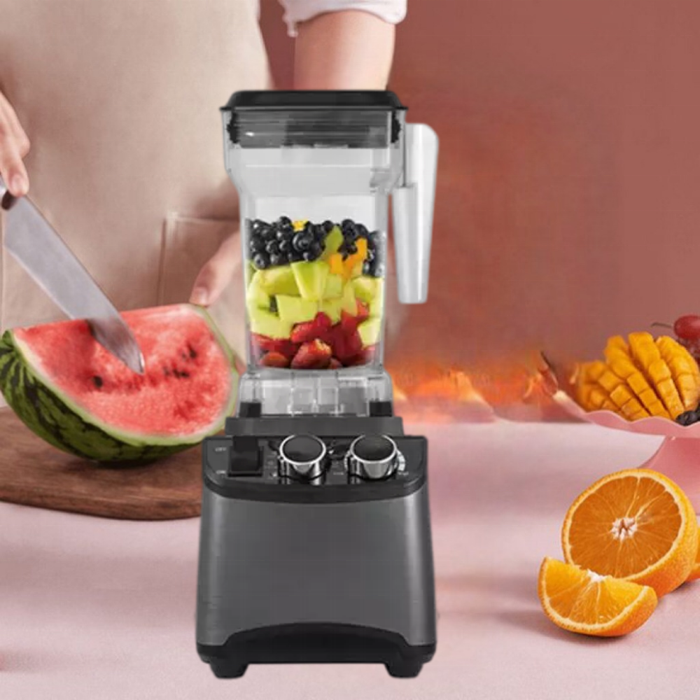 Hot Sale Commercial Timer 2L Vacuum  Blender Mixer Juicer Heavy Duty Food Processor For Juice Ice Smoothies