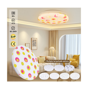 Modern Low Price Indoor Home Lighting Lamp Round 12w 18w 22w 32w LED Ceiling Light Fixture for Bedroom