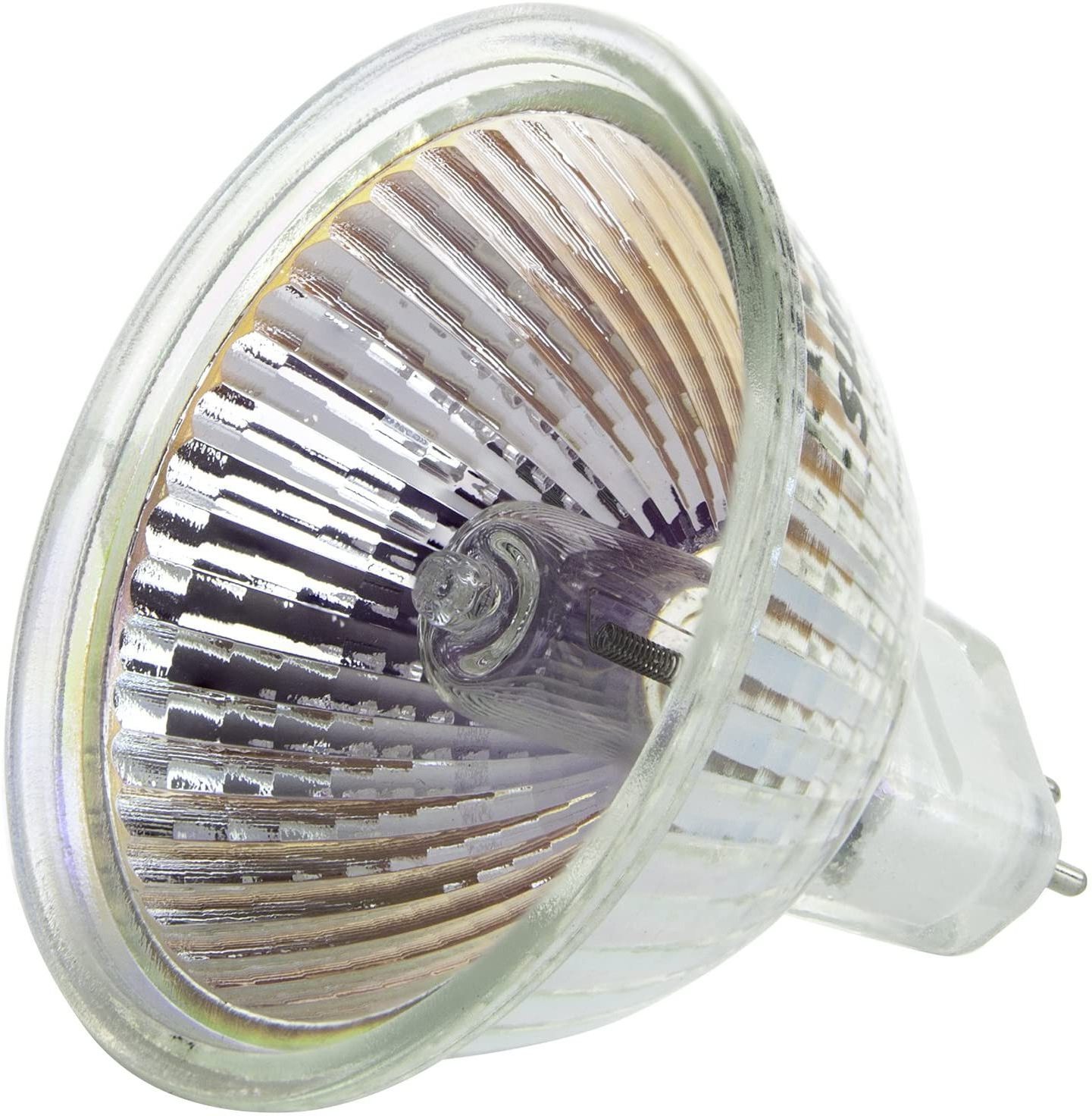 NEW LIGHTS 20W 35W 50 Watts GU5.3 Base 2 Pin 38 Beam Angle 100 CRI Dimmable Mini Reflector Flood MR16 Halogen Light Bulb