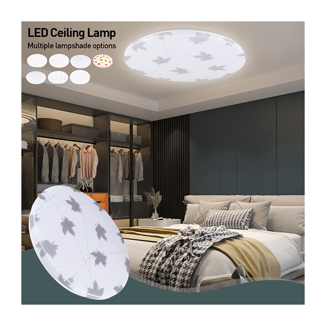 Frameless Design 42w Ultra-thin Flush Mount 3000k 4000k 6500k Round Led Ceiling Lights for Bedroom