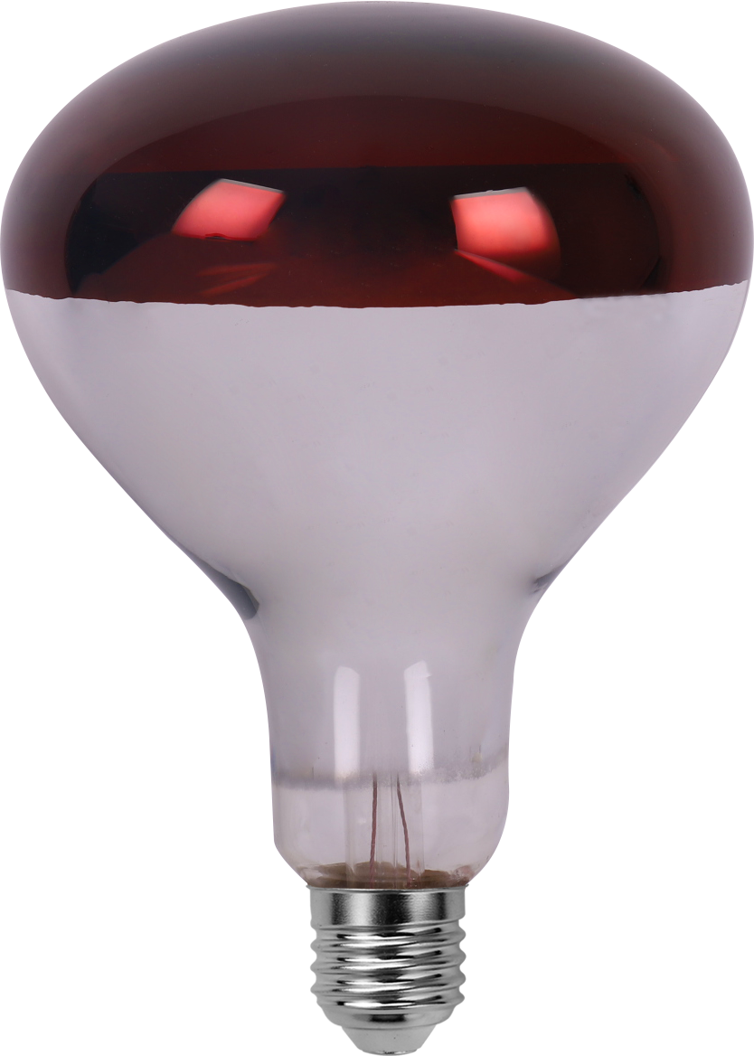 Infrared Heat Lamp Bulb R125 Par38 100W 150W 175W FULL Red Reflector Light Glass Heating Lamps Bulbs