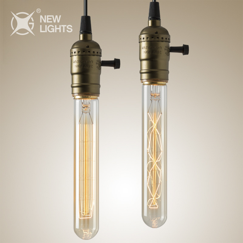 Energy-Saving Dimmable T5 T8 Soft White Edison Lighting Edison Style Bulbs Long Tube Edison Bulbs For Pendant Lights