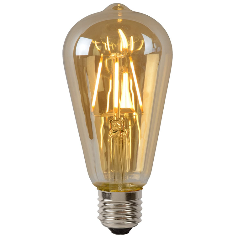 Dimmable Vintage Style Warm White Filament 4w 40 Watt Equivalent St64 Led Filament Bulb