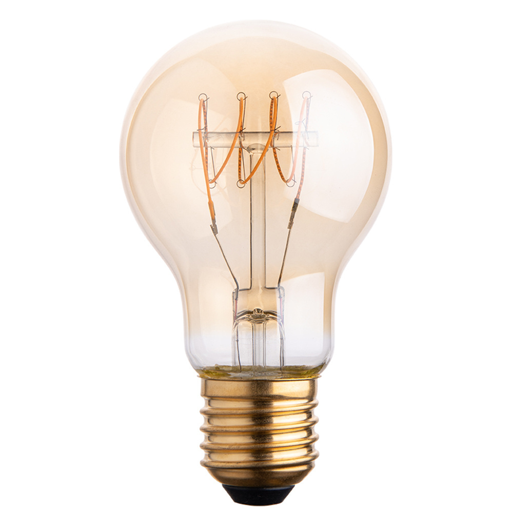 Custom Luxury Dimmable Outdoor Edison Light Bulb Vintage E26 E27 220v 4w Led Filament Bulb