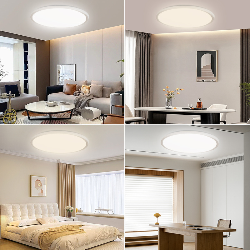 APP Wireless Remote Control Ceiling Lights Dimmable  Round 12W Surface Mounted Simple Led Ceiling Lights