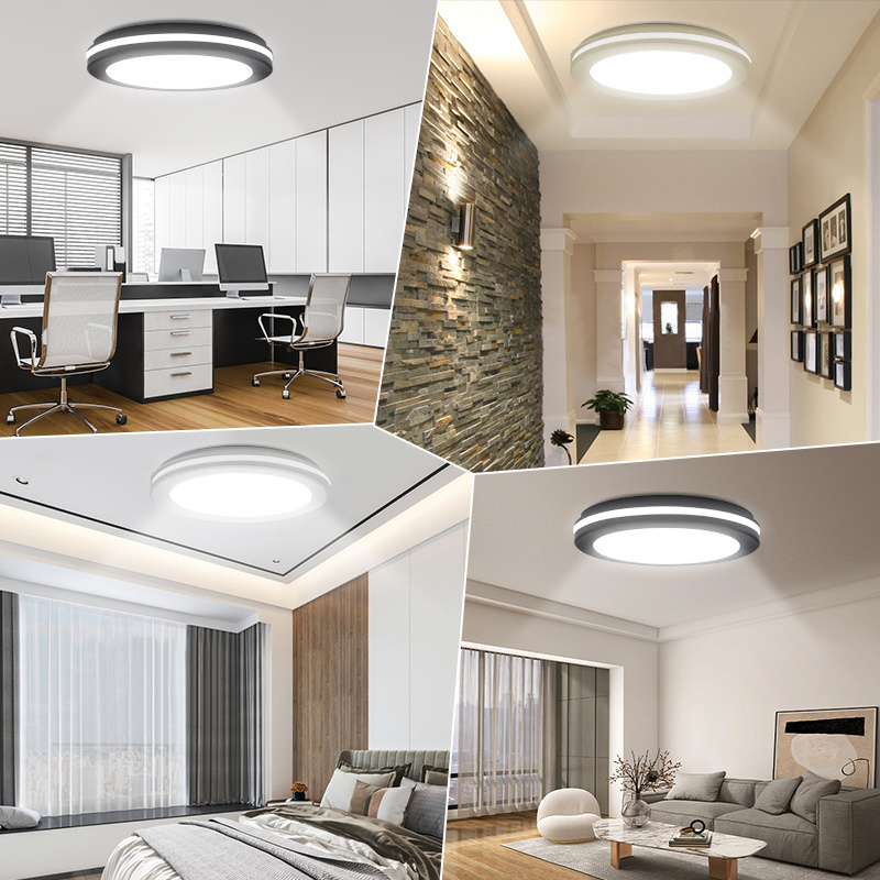 New Modern Surface Mounted Ceiling Light 20w IP65 Dimmable Round Led Ceiling Lights For Balcony Bathroom