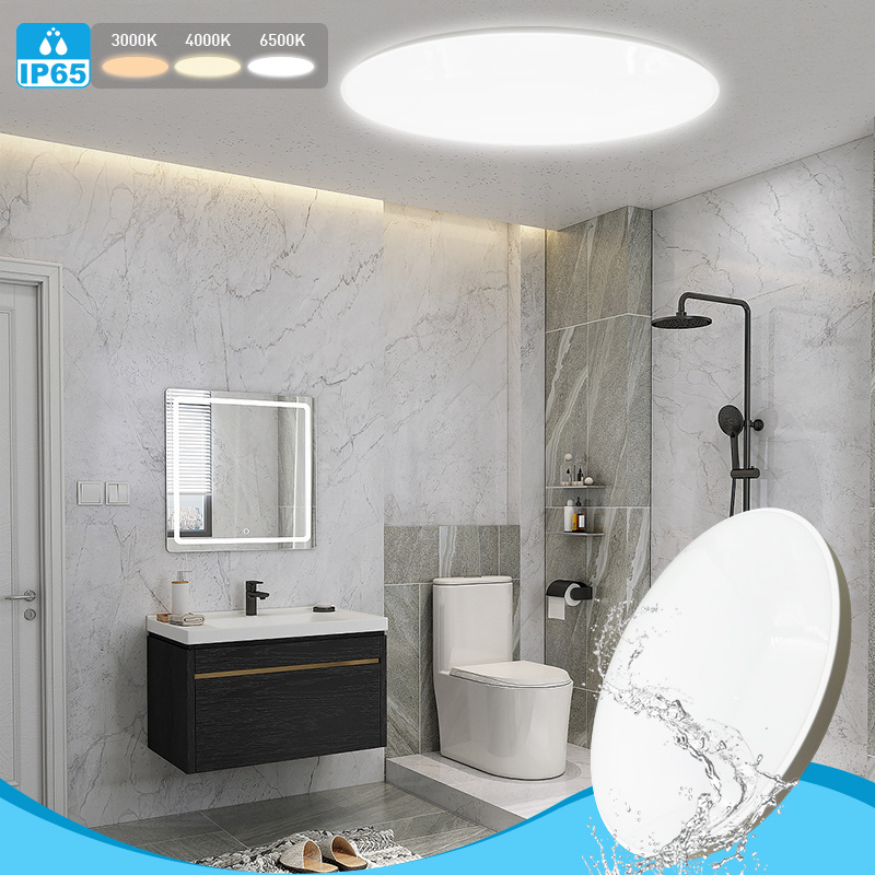 Wholesale Outdoor Fixtures IP65 Waterproof Flush Mount Bathroom Light 40W LED Tri-proof Ceiling Lights