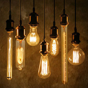 Wholesale C35 St64 St58 A19 E26 E27 Filament Lamp Retro Decoration Edison Bulb Vintage Lamp