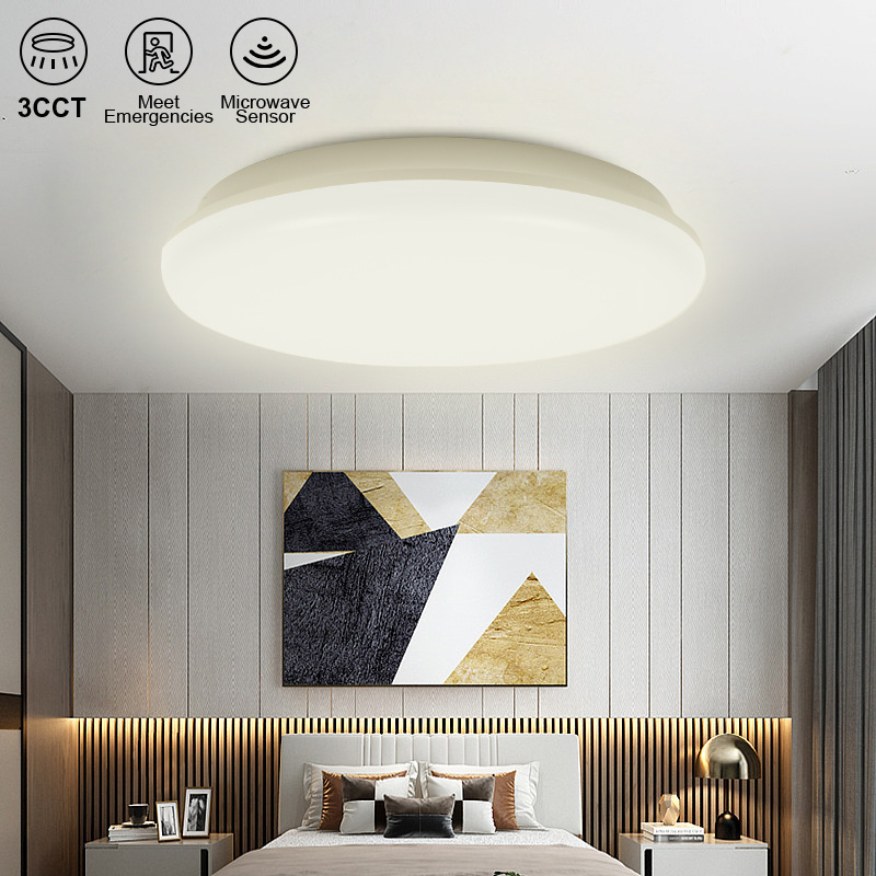 Modern Nordic Lighting Fixtures Pop Round Square Home Decoration Led Ceiling Light 24w 175-240V