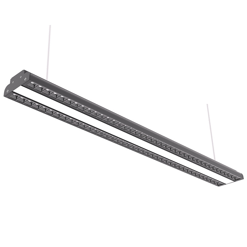 Anti Glare 60W Grille Lamp Linear Pendant Spotlight Led Light Office Light Fixture For Supermarket Retail Shop Airport