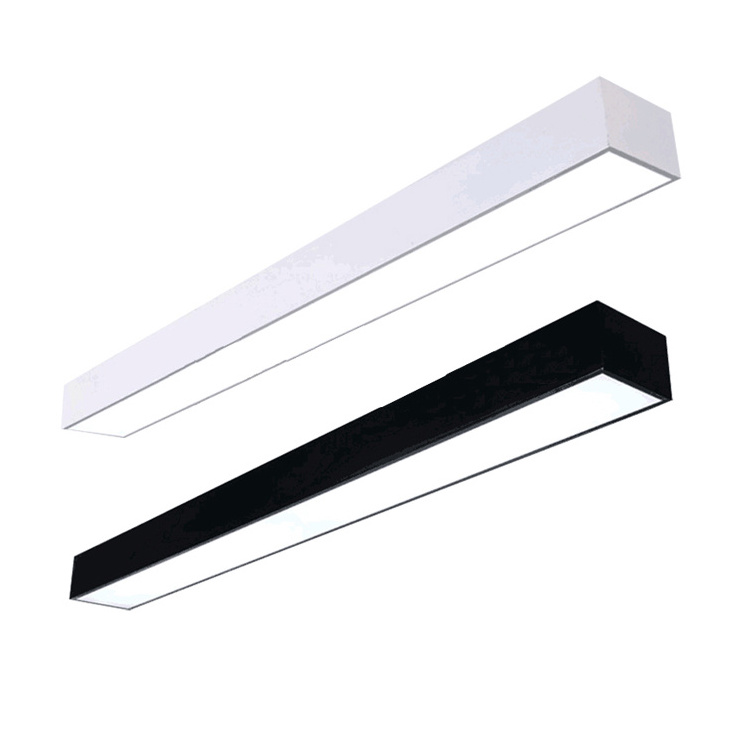 High quality aluminum 20W 40W LED linear light led linear ceiling light 1.2m 1.8m 4ft 8ft led shop light