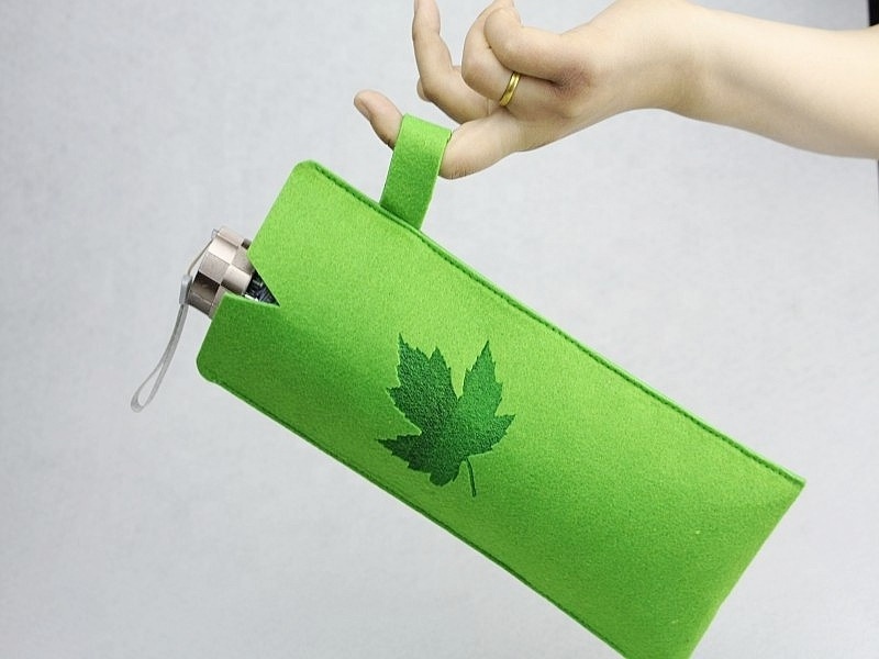 2019 Custom eco-friendly felt umbrella sleeve umbrella storage bag