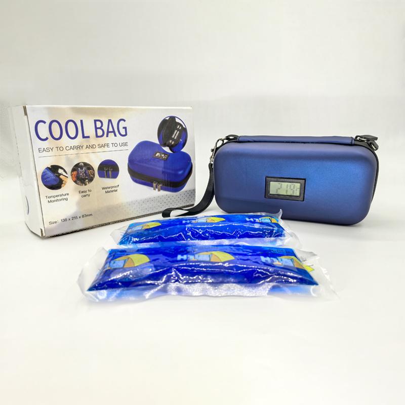 Portable Food Polyester Customized Packaging Insulin Cooler Bags Organizer Case Insulin Cooler Travel Case