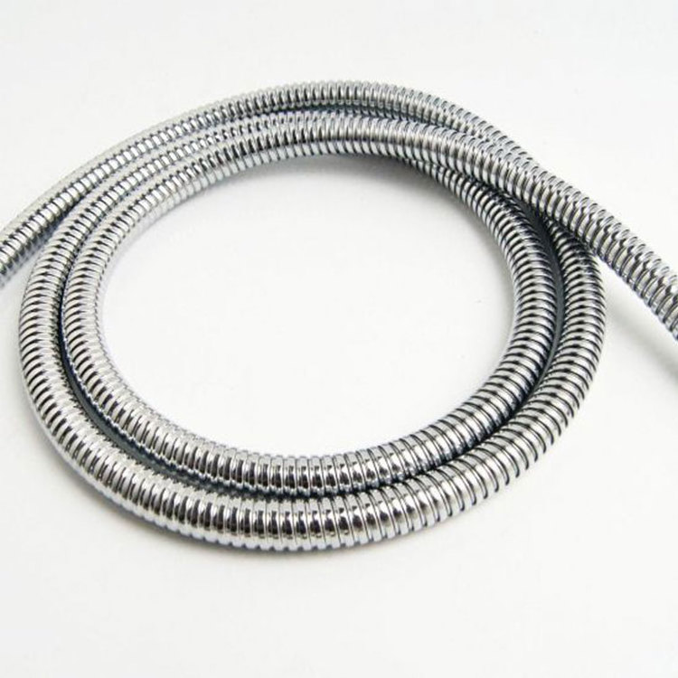 Flexible Corrugated Stainless Steel Tubing for HVAC Systems - 3/8 Inch Diameter Metal Hose Pipe