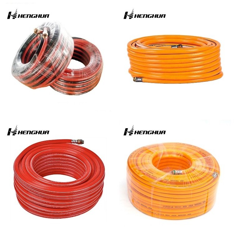 Best 1 Inch Colored High Pressure Flexible Compressed Hybrid PVC Air Hose Pipe For Cold Weather