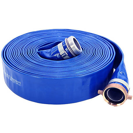 industrial pvc nitrile layflat 3 inch water pump hose / fuel pump hose / petrol pump hose pipe