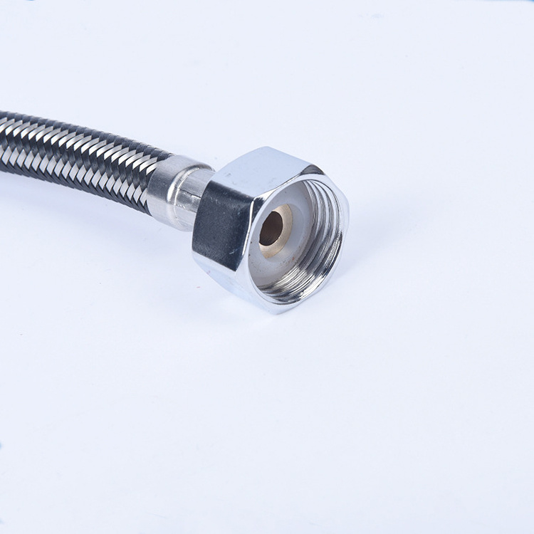 Stainless Steel Flexible Braided Knitted Shower Hose Faucet Connector Plumbing Hose Pipe