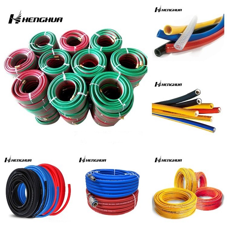 Best 1 Inch Colored High Pressure Flexible Compressed Hybrid PVC Air Hose Pipe For Cold Weather