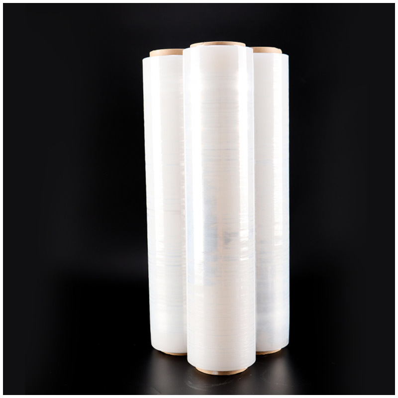 Customized Recycled Machine Use /hand Use Pvc/pe/lldpe Transparent Clear Pallet Packing Cast Stretch Wrap Film