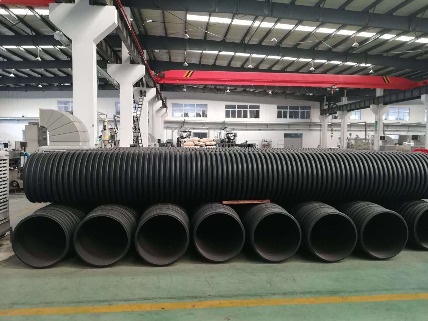 China Double Wall Hdpe Culvert Pipe 200-1000mm