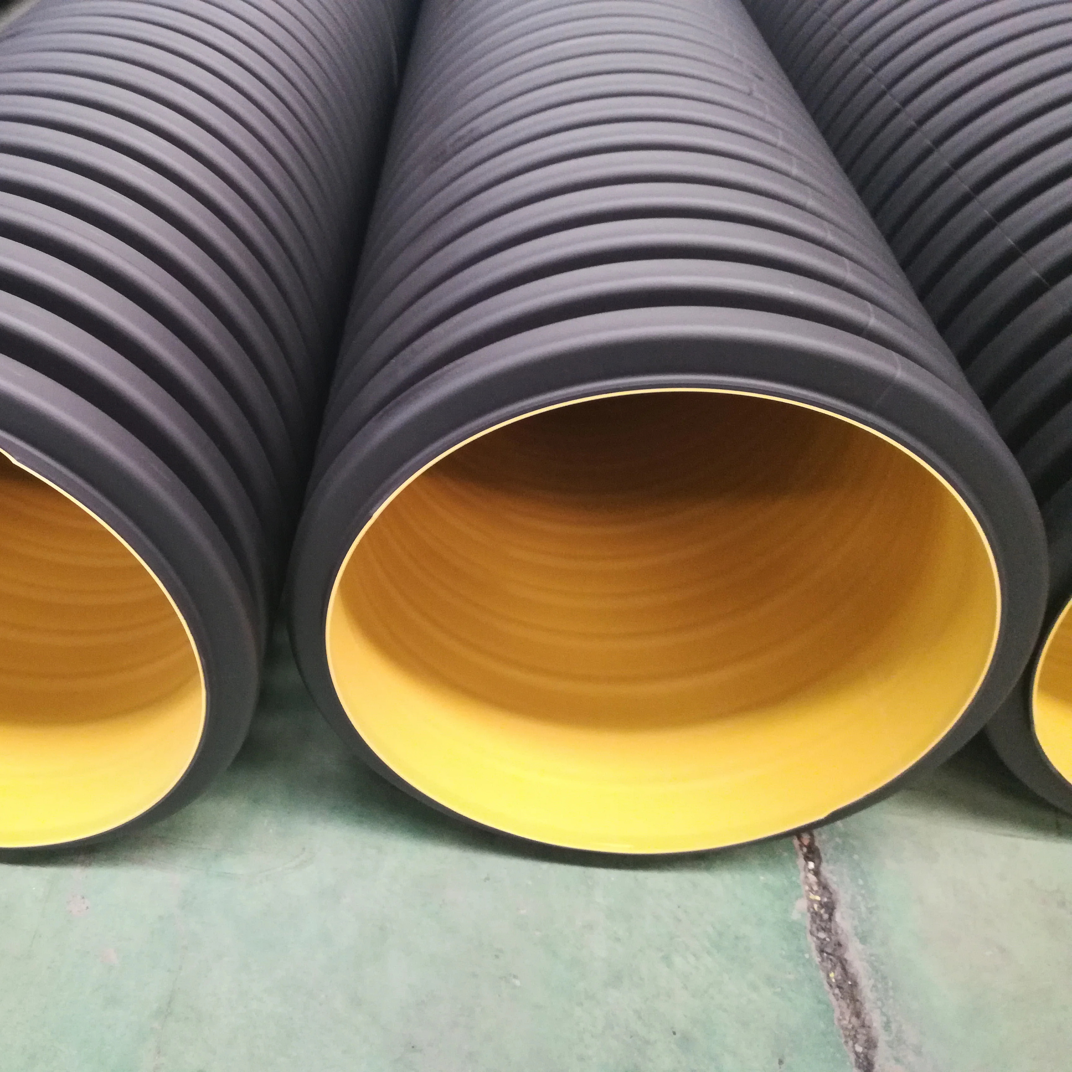 China Double Wall Hdpe Culvert Pipe 200-1000mm