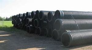 HDPE Double Wall Corrugated Pipe DWC HDPE Plastic Culvert Pipe Prices