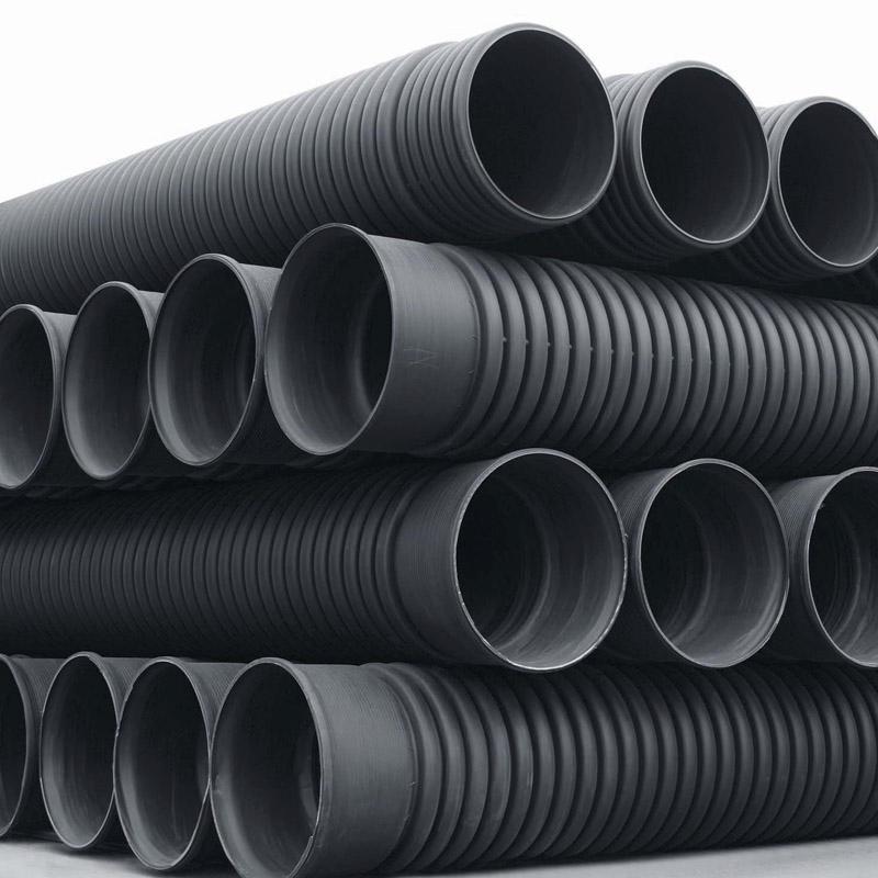 China Double Wall Hdpe Culvert Pipe 200-1000mm