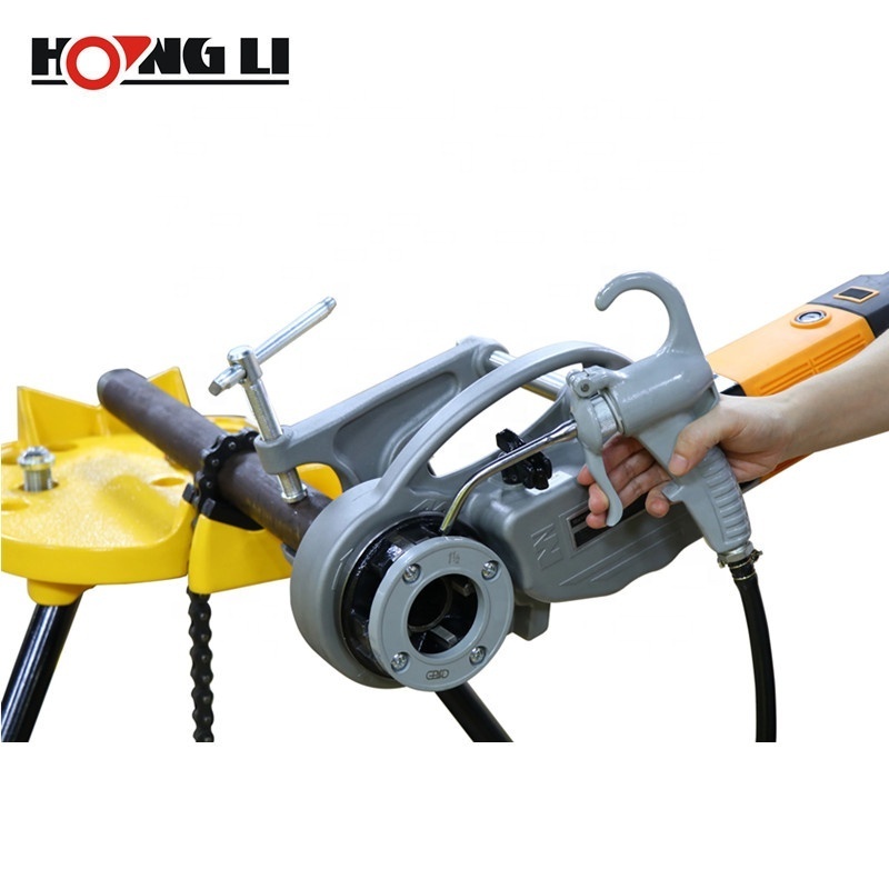 Hongli SQ30-2C Factory Direct Sell Cheapest Portable Steel Ratchet Pipe Threader With 1700W Motor For 1/2