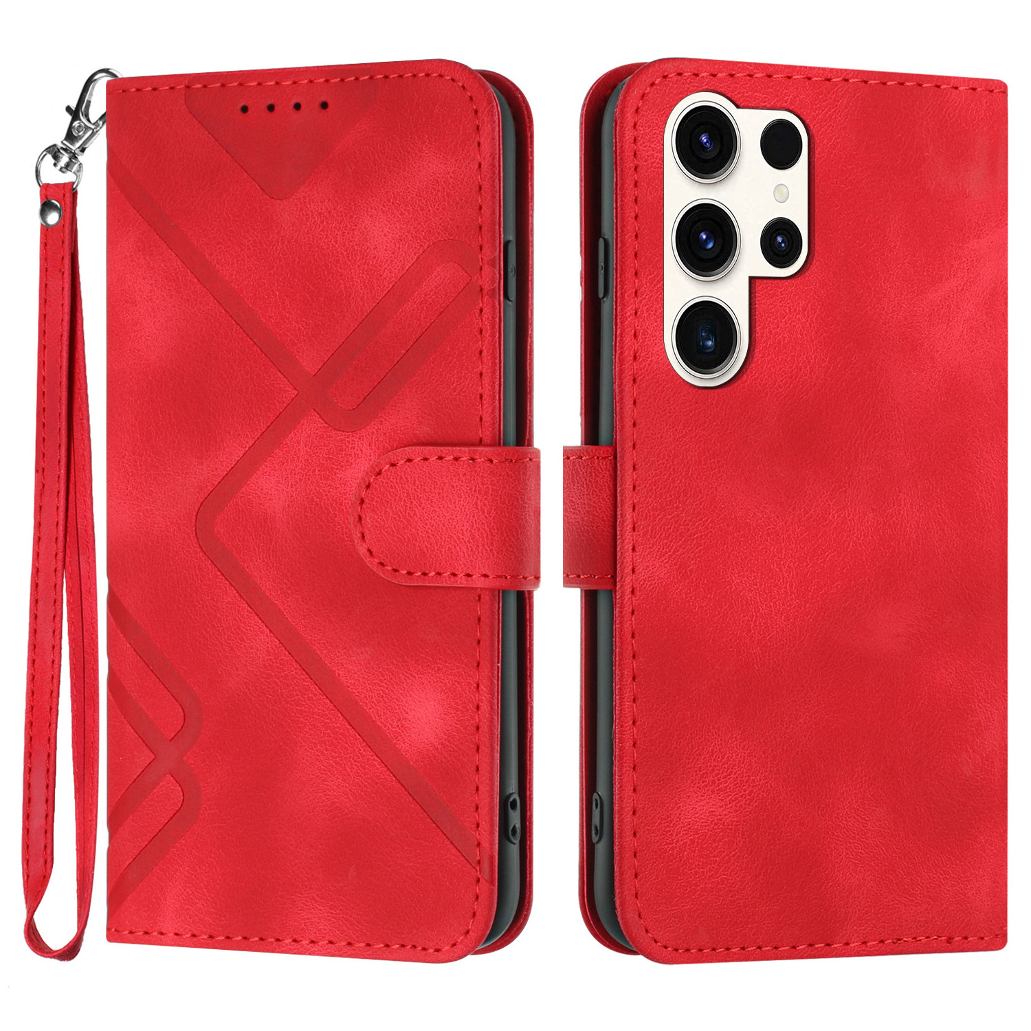 New products 2023 Standing Flip Leather Wallet Phone Case for Samsung s23 ultra case cell phone Cover