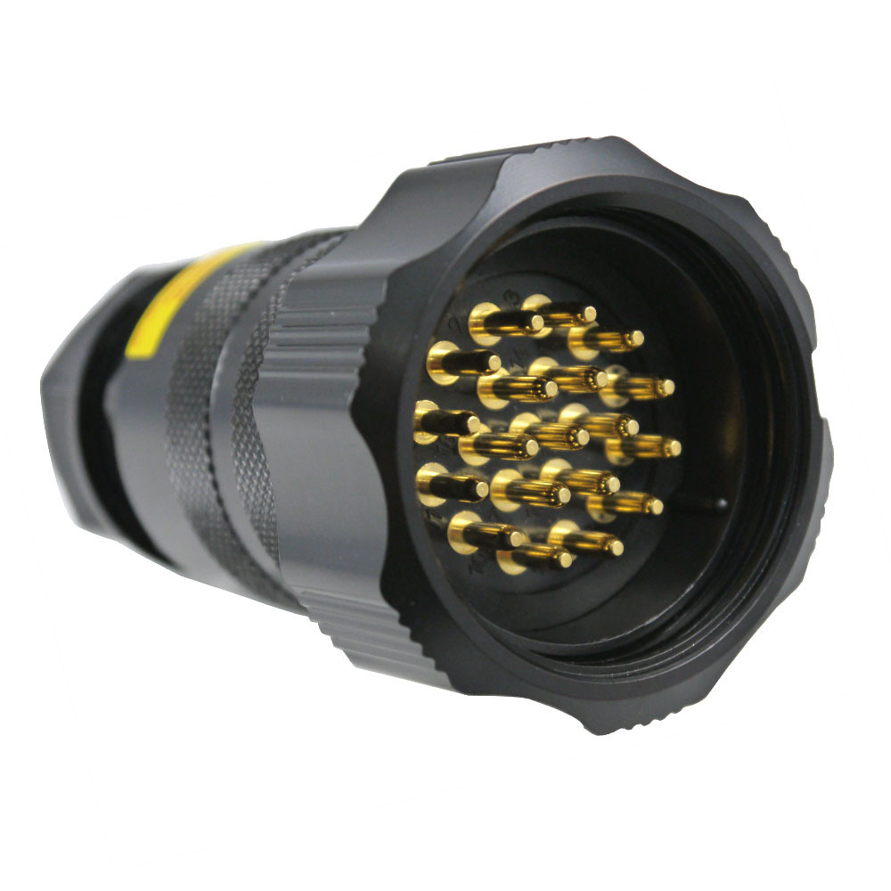 19 Pin Socapex Stage Light Male Cable Connector as KUPO IP66