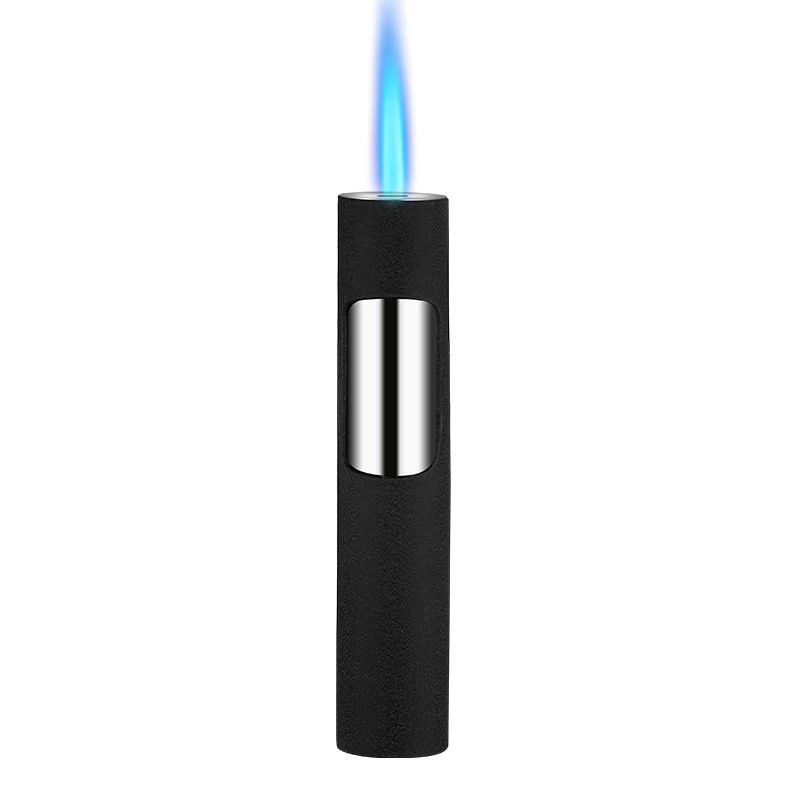 New Gas Lighter Pen Jet Torch Lighter Butane Metal Cigarette Cigar Lighters Windproof